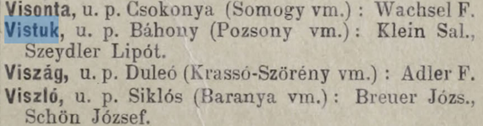 Rodina SIDON / REGNER